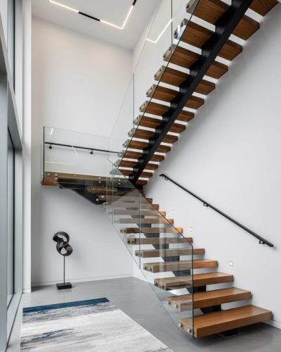 modern staircase, helical staircase, spiral staircase,