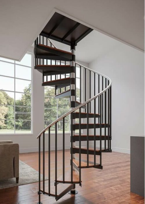 spiral staircase, prefab spiral staircase, stair details, staircase galleries