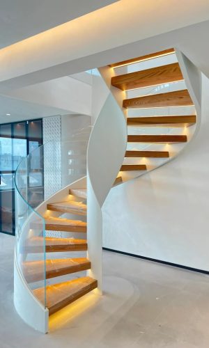 spiral staircase, prefab spiral staircase, stair details, staircase galleries
